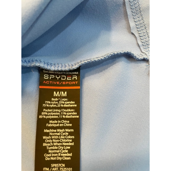 Spyder Active Athletic Womens Zip Up Yoga Running Jacket Size M - Picture 9 of 11